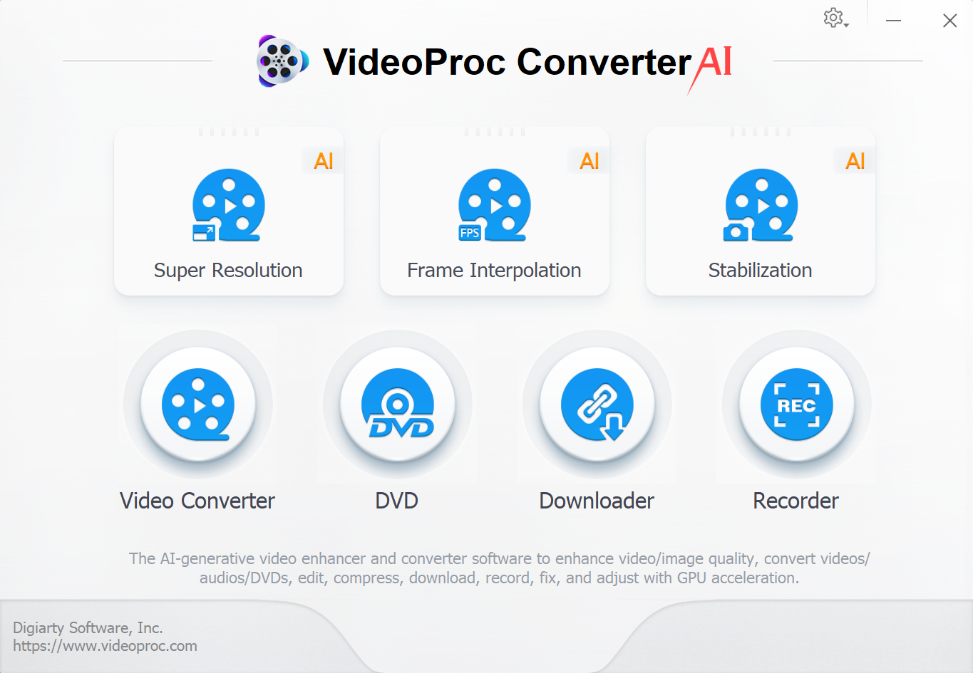 VideoProc 发布可将您的图像或视频转换为超高分辨率的 AI 工具